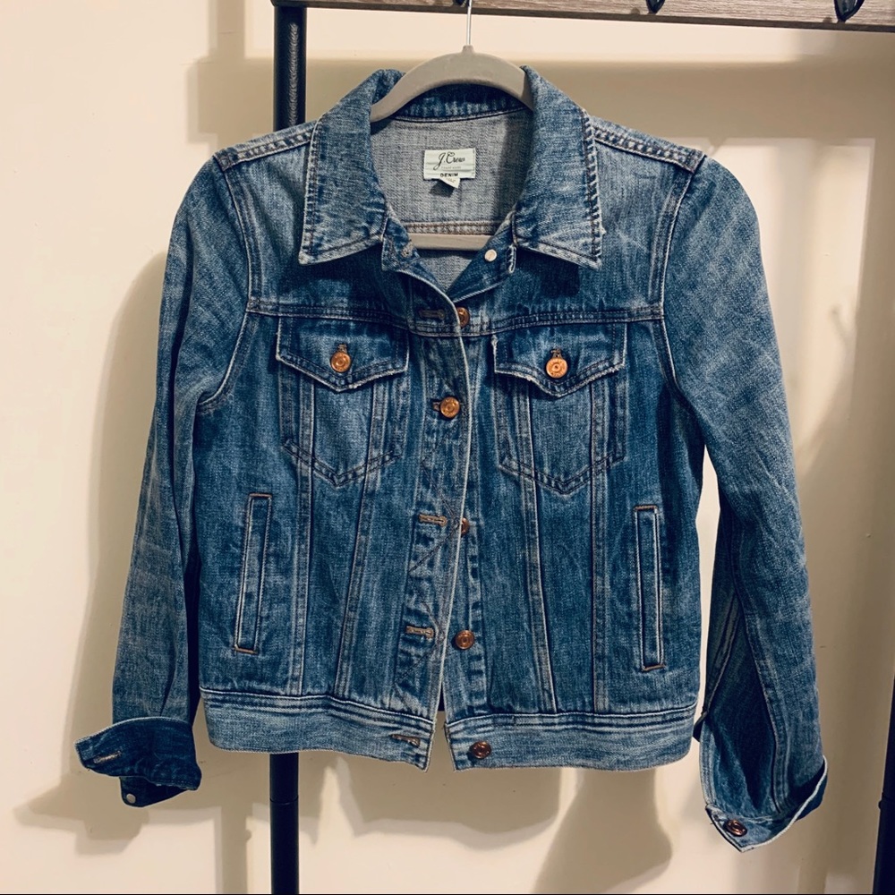 J. Crew Denim Jacket Size Small